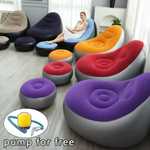 Sofa Sillon Inflable Silla Descansa Pies😍