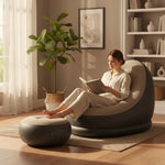 Sofa Sillon Inflable Silla Descansa Pies😍